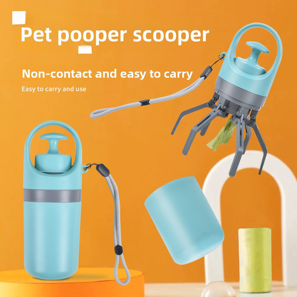 Six-Pronged Dog Poop Scooper Futuristic Design