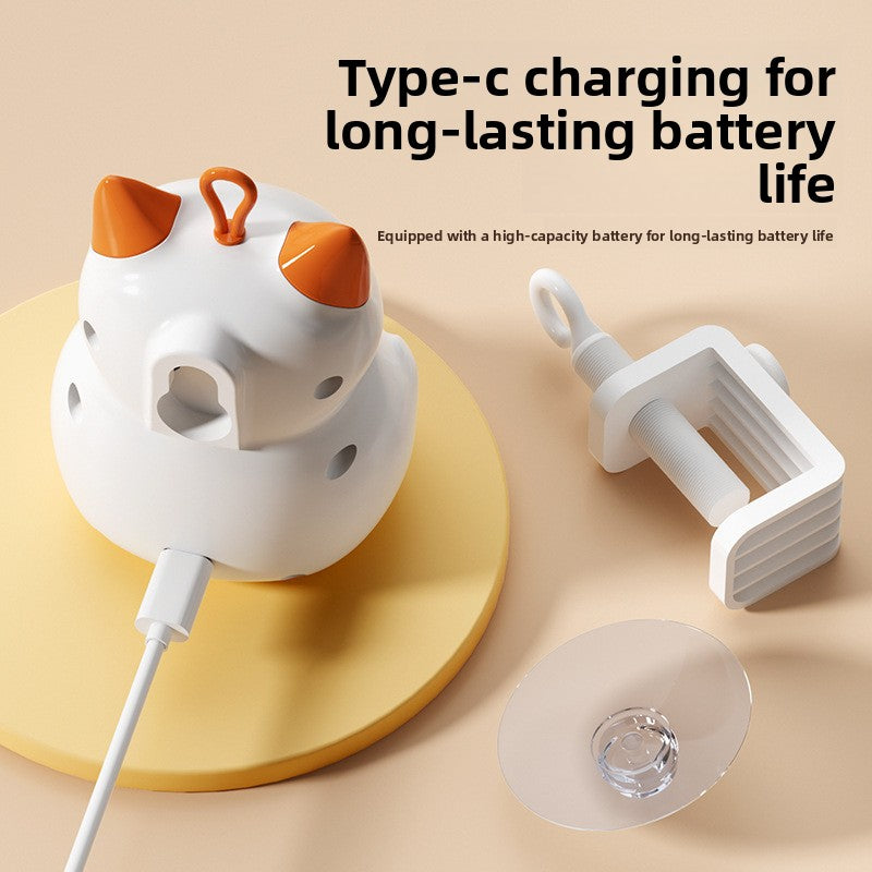 Electronic Mounted Cat Teaser Toy