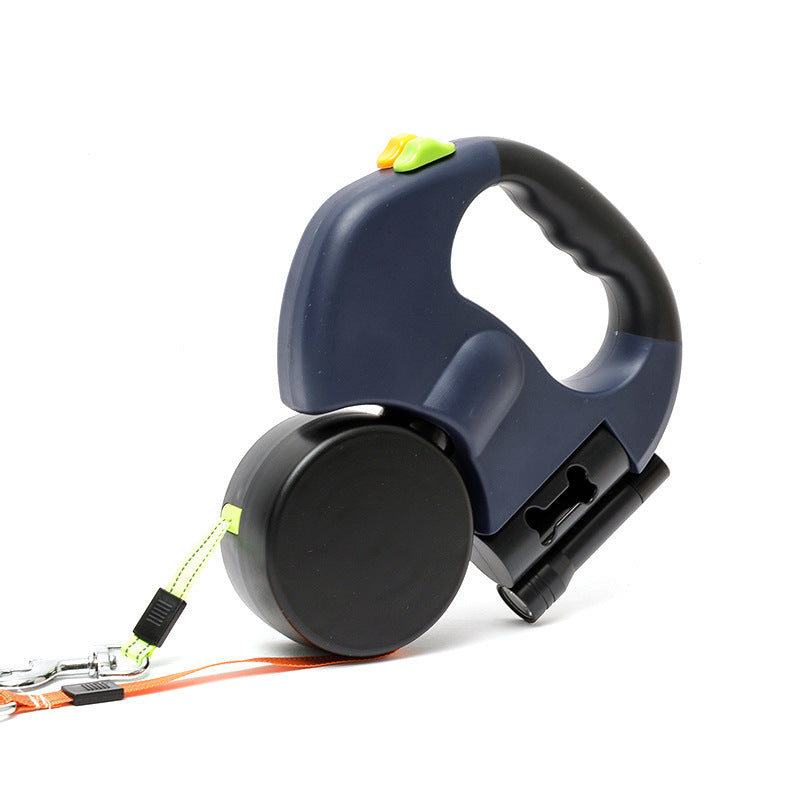 Automatic Retractable Dual Dog Leash
