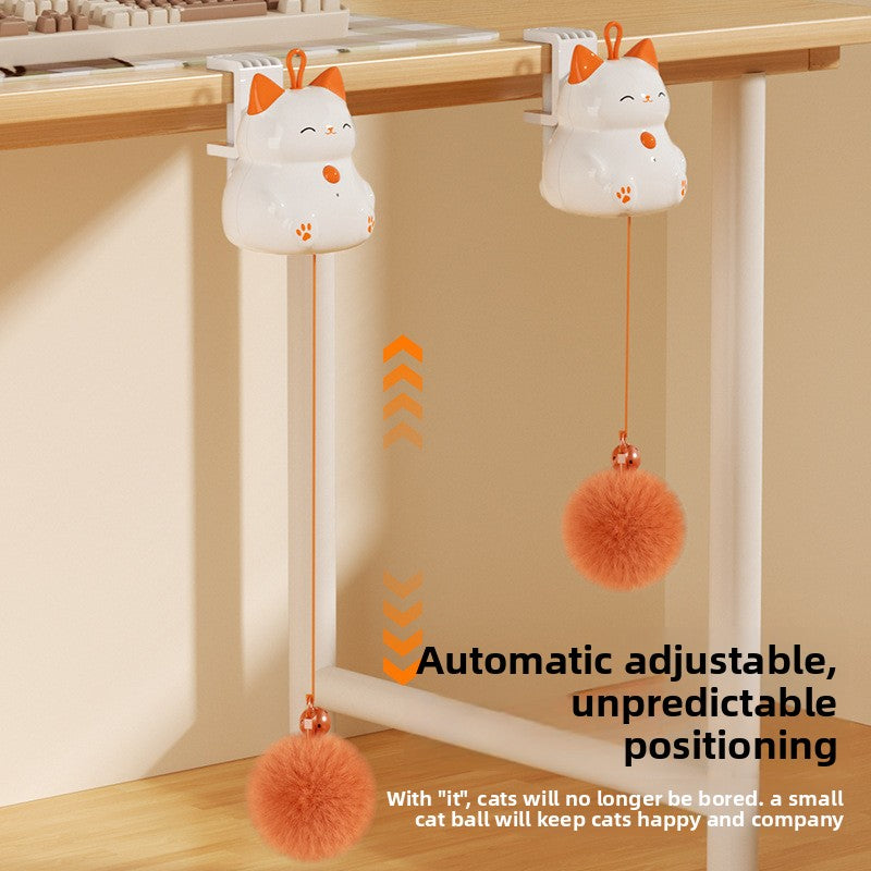 Electronic Mounted Cat Teaser Toy