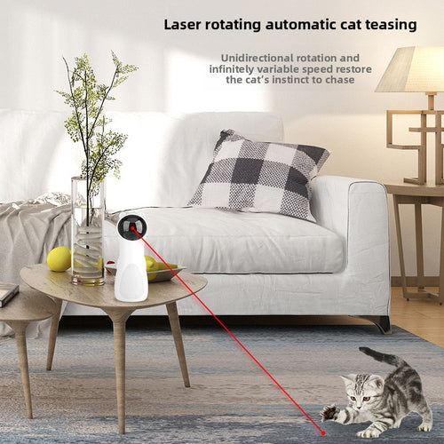 Automatic Cat Laser Toy, Interactive Laser Cat Toy